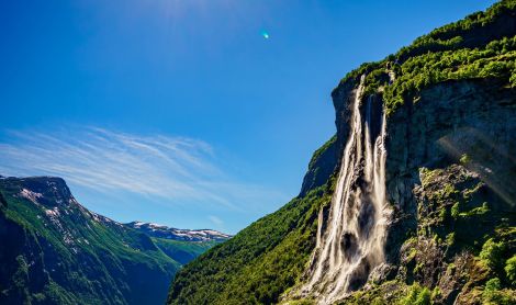 Norvegija. Geirangerio fjordas.