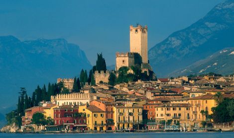 Italija. Gardos ežeras.