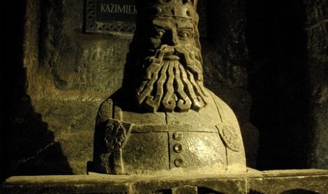 Lenkija. Veličkos druskų kasykla.