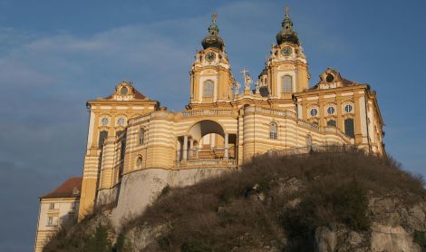 Austrija. Melko benediktinų vienuolynas.