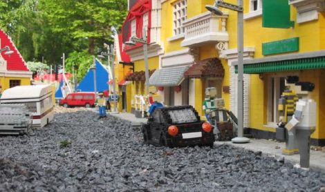 Danija. Legolendo parkas.