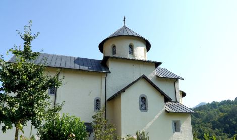 Juodkalnija. Moračos vienuolynas.