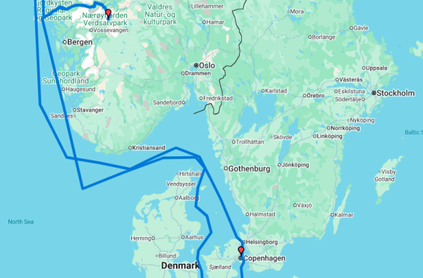 Kruizinė kelionė po Norvegijos Fiordus MSC EURIBIA kruiziniu laivu su vadovu iš Lietuvos 9d.