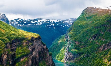 Norvegija. Geirangerio fiordas.