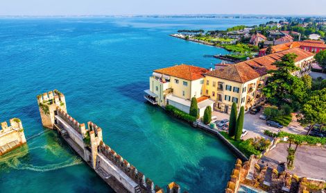 Italija. Gardos ežeras.