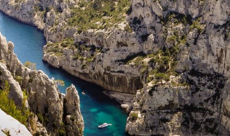 Prancūzija. Nacionalinis Calanques parkas.
