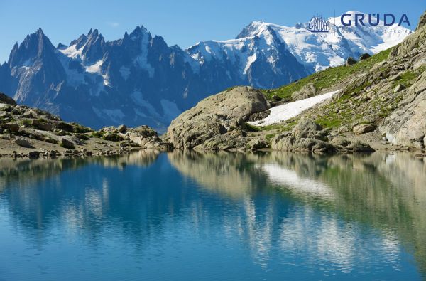 Bavarijos, Austrijos ir Italijos Alpės.