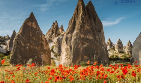 Turkija. Kapadokija.