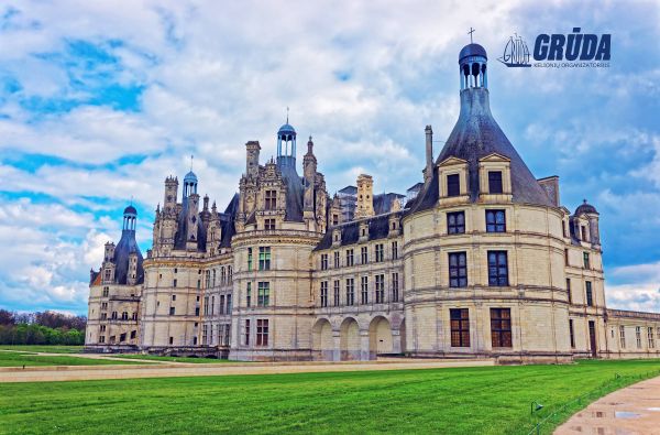 Prancūzija: Paryžius ir Luaros slėnio pilys.