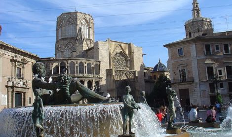 Ispanija. Valensija. Katedra.