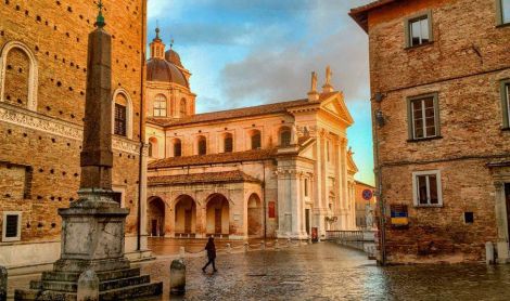 Italija. Urbino.