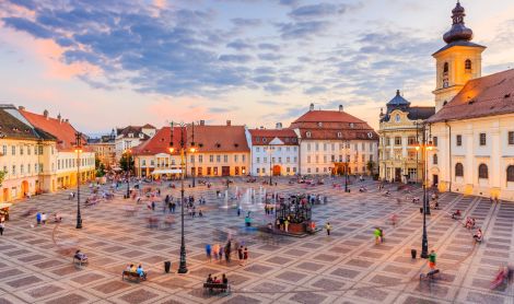 Rumunija. Sibiu.