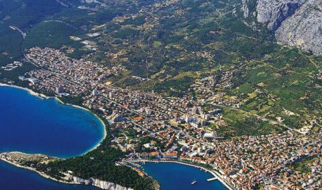 Lyg paveikslėlis graži Kroatija - Makarskos kurortas