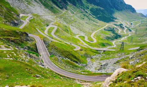 Rumunija. Transfagarašano kelias.