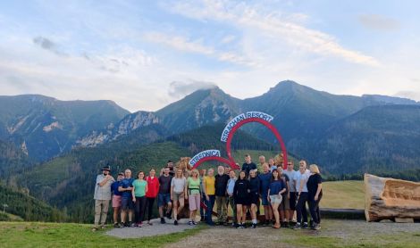 Slovakija. Pieninų nacionalinis parkas.