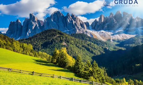 Italija. Sella perėja.