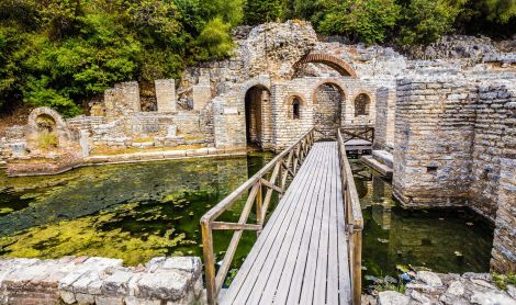 Albanija. Butrintas.