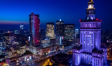 Lenkija. Kultūros ir mokslo rūmai.