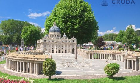 Austrija. Minimundus parkas.