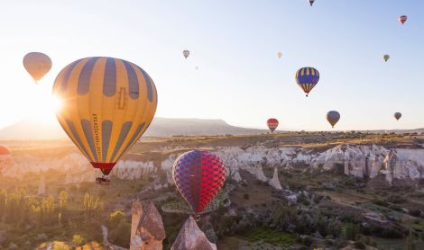 Turkija. Balandžių slėnis.