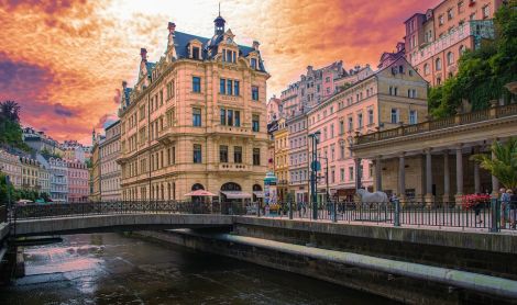 Čekija. Karlovy Varai.