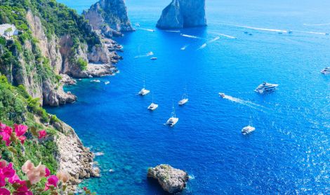 Italija. Kaprio sala.