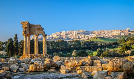 Italija. Agrigentas.