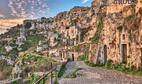 Italija. Matera.