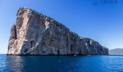 Sardinija. Kapo Kačia iškyšulys.
