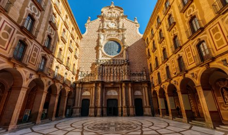 Ispanija. Montserato vienuolynas.