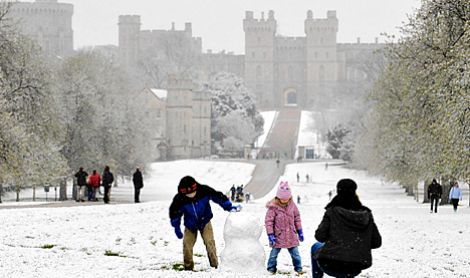 Anglija. Vindzoro pilis.