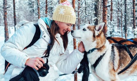 Suomija. Laplandija.
