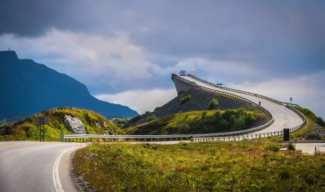 Norvegija. Panoraminis Atlanto kelias.
