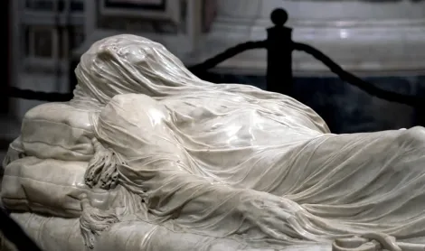 Italija. Šv. Severino koplyčia.