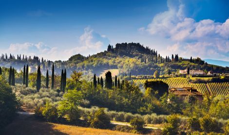 Italija. Toskanos regionas.