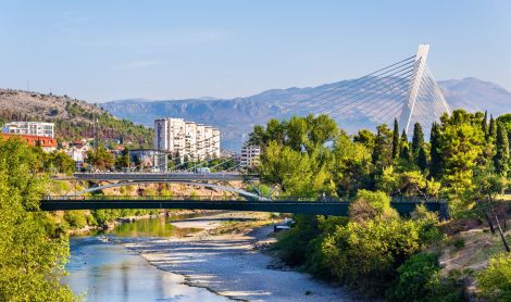 Juodkalnija. Podgorica.
