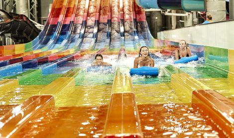 Lenkija. Vandens parkas „Suntago”.