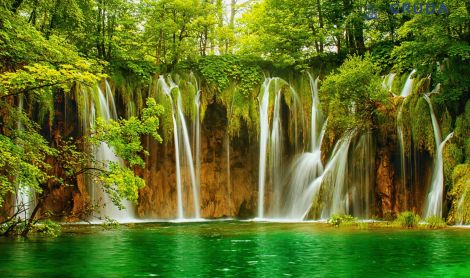 Kroatija. Plitvicos NP.