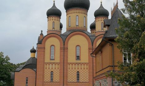 Estija. Puhtitsos stačiatikių vienuolynas.