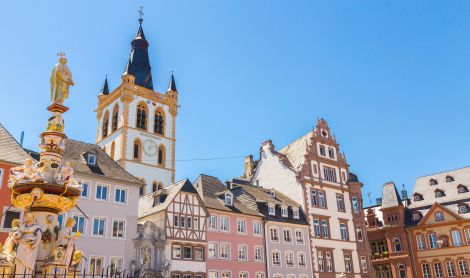 Vokietija. Tryro miestelis.