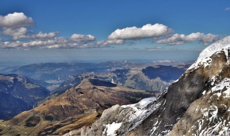 Jungfraujoch. Šveicarija.
