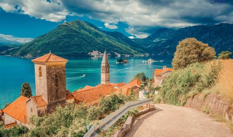 Juodkalnija. Kotoro įlanka.