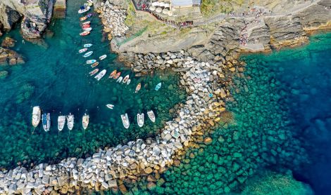 Italija. Manarola.