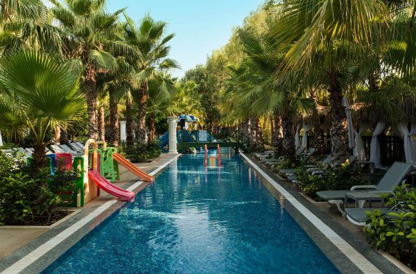 ANTALIJA. Pramogaukite su visa šeima Turkijoje! Savaitė poilsio kokybiškame DELPHIN PALACE 5* viešbutyje – tobulas pasirinkimas svajonių atostogoms! Skrydis, 7 nakvynės 5* viešbutyje su „ultra viskas įskaičiuota“ maitinimu