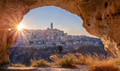 Italija. Matera.