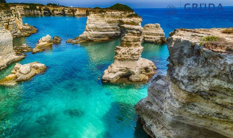 Italija. Salento pusiasalis.