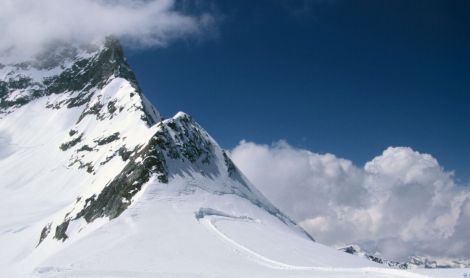 Jungfraujoch. Šveicarija.