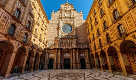 Ispanija. Montserato vienuolynas.