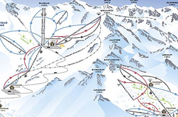 Slidinėjimas Austrijoje (Safaris TOP 11 regionų. N.Metai)