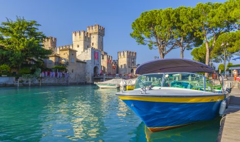 Italija. Gardos ežeras.